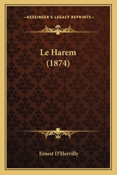 Paperback Le Harem (1874) [French] Book