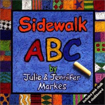 Board book Sidewalk ABC [With Pink Chalk & Chalkboard] Book