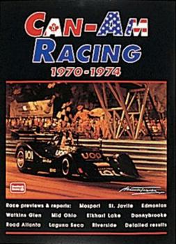 Paperback Can-Am Racing: 1970-1974 Book