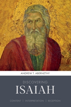 Paperback Discovering Isaiah: Content, interpretation, reception Book