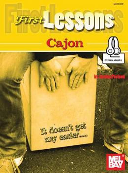 Paperback First Lessons Cajon Book