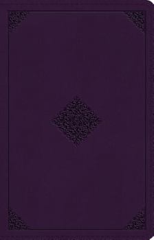 Paperback ESV Large Print Thinline Reference Bible (Trutone, Lavender, Ornament Design) [Large Print] Book