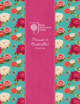 Hardcover Rhs Peonies and Butterflies Notebook Book