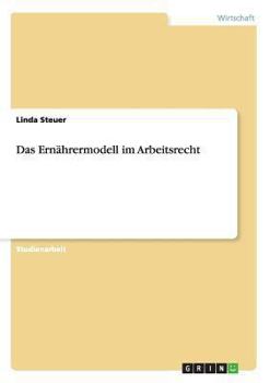 Paperback Das Ernährermodell im Arbeitsrecht [German] Book