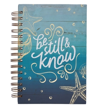 Spiral-bound Journal Wirebound Blue Be Stil Book