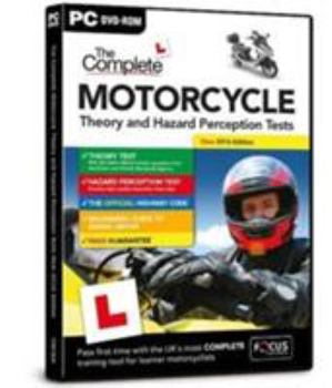 DVD-ROM The Complete Motorcycle Theory and Hazard Perception Tests 2016 Book