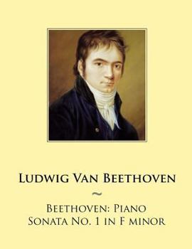 Paperback Beethoven: Piano Sonata No. 1 in F minor Book