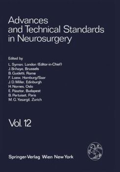 Paperback Advances and Technical Standards in Neurosurgery: Volume 12 Book