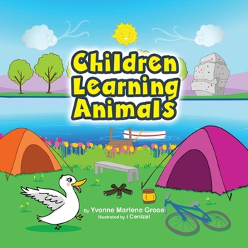 Paperback Children Learn Animals Book