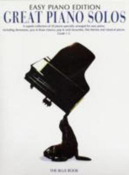 Paperback Great Piano Solos - The Blue Book (Easy Piano Edition) Book