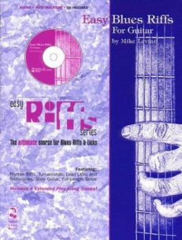 Paperback Easy Blues Riffs Book