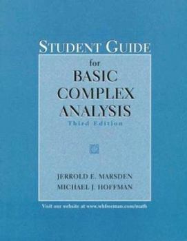 Paperback Basic Complex Analysis Student Guide Book