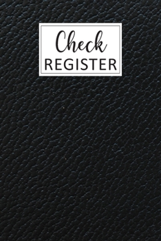 Paperback Check Register: Simple Check Register Checkbook Registers Check and Debit Card Register 6 Column Payment Record Personal Checkbook Che Book