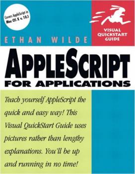 Paperback AppleScript for Applications: Visual QuickStart Guide Book
