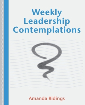 Paperback Weekly Leadership Contemplations Book