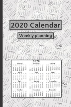 2020 Calendar: Weekly planning (Flying calendars)