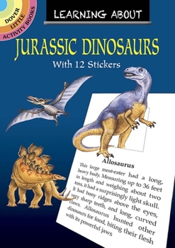 Paperback Learning about Jurassic Dinosaurs Book