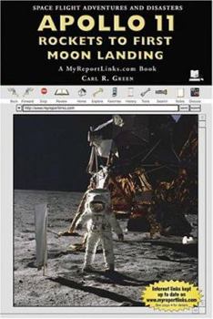 Library Binding Apollo 11 Rockets to First Moon Landing Book