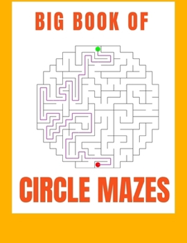 Paperback Big Book of Circle Mazes: With Solutions Book