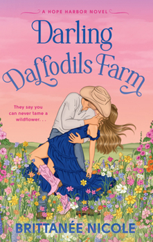Hardcover Darling Daffodils Farm [Large Print] Book