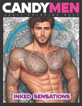 Paperback Inked Sensations: Candymen Adult Coloring Book
