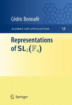 Hardcover Representations of Sl2(fq) Book