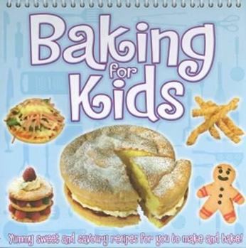 Hardcover Baking for Kids Flipover Cookbook Book