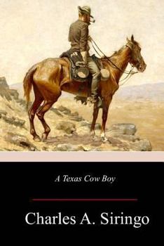 Paperback A Texas Cow Boy Book