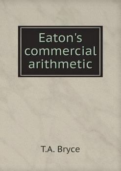 Paperback Eaton's commercial arithmetic Book