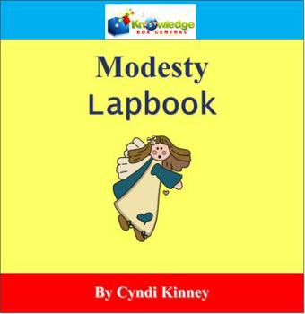 Paperback Modesty Lapbook - PRINTED Book