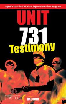 Paperback Unit 731 - Testimony Book