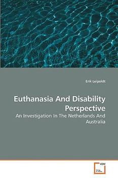 Paperback Euthanasia And Disability Perspective [German] Book
