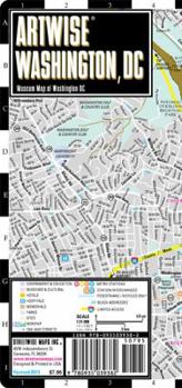 Map New Artwise Washington, DC, Laminated Museum Map (Streetwise Maps) Book