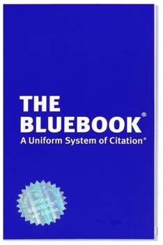 Paperback The Bluebook Book