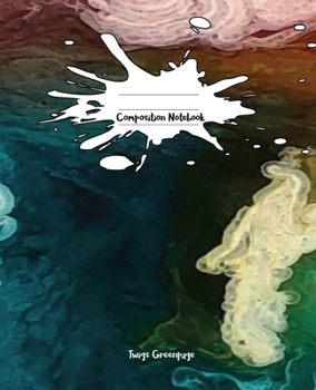 Composition Notebook: 150 page College Rule Composition Size Notebook Paint Art Pattern