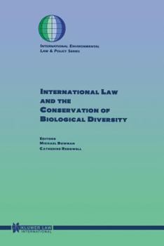 Hardcover International Law And The Conservation Of Biological Diversity Book