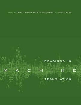 Hardcover Readings in Machine Translation Book