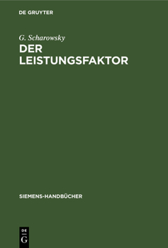 Hardcover Der Leistungsfaktor [German] Book
