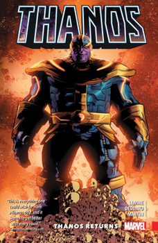 Paperback Thanos Vol. 1: Thanos Returns Book