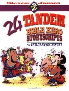 Paperback 24 Tandem Bible Hero Storyscripts for Children's Ministry Book