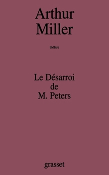 Paperback Le Desarroi de M.Peters [French] Book