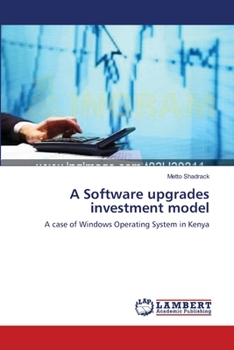 Paperback A Software upgrades investment model Book