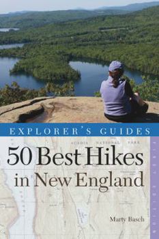 Paperback 50 Hikes in New England Book
