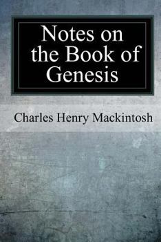 Paperback Notes on the Book of Genesis Book