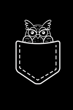 Paperback Pocket Notebook: 6x9 OWL - grid - squared paper - notebook - notes Book