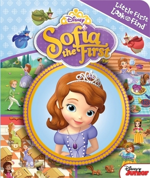 Board book Disney Junior Sofia the First: Little First Look and Find Book