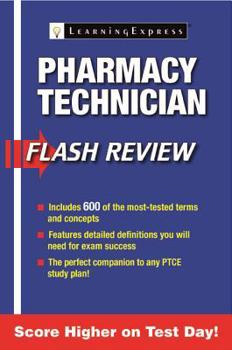 Paperback Pharmacy Technician Flash Review Book