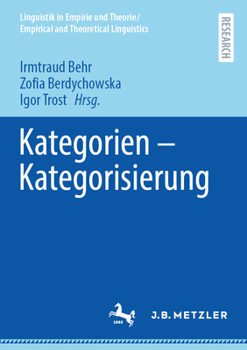 Paperback Kategorien - Kategorisierung [German] Book