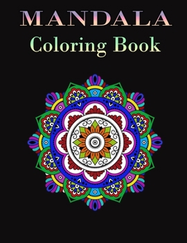 Paperback Mandala Coloring Book: Easy Mandalas Coloring Book Relaxing for Children Book