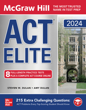 Paperback McGraw Hill ACT Elite 2024 Book